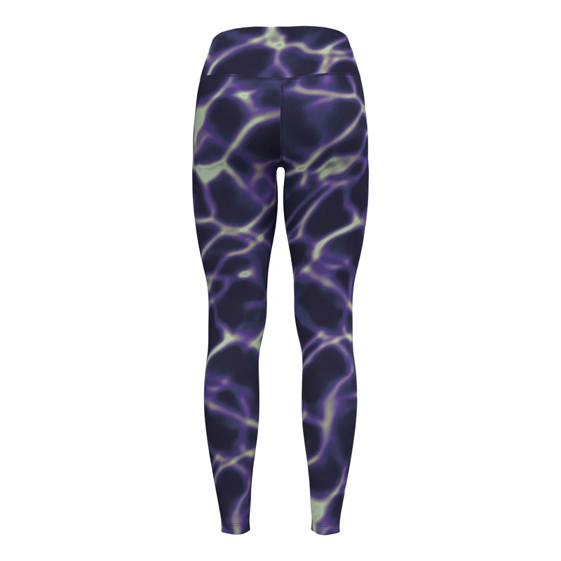Zeroweight Print Lauftight Damen-Lila
