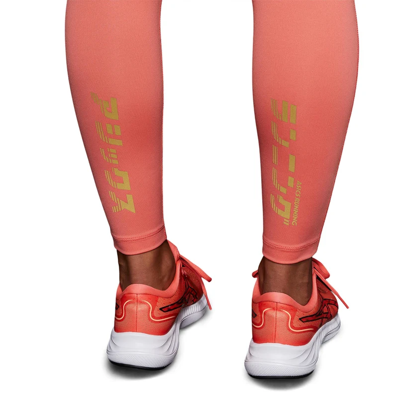 Katakana Crop Tight Damen-Pink
