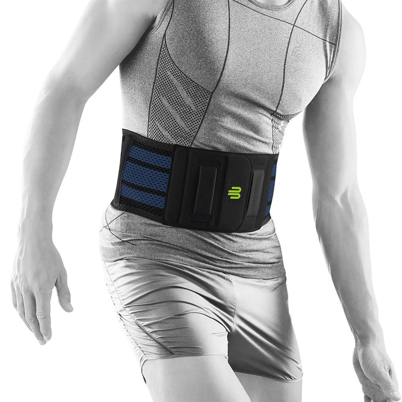 Sports Back Support Rückenbandage-Schwarz,Dunkelblau