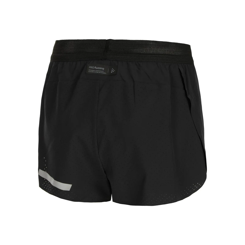 Pro Hypervent Split 2 Laufshorts Damen-Schwarz