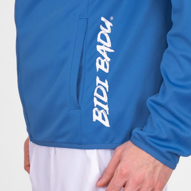 Crew Hood Trainingsjacke Herren-Blau