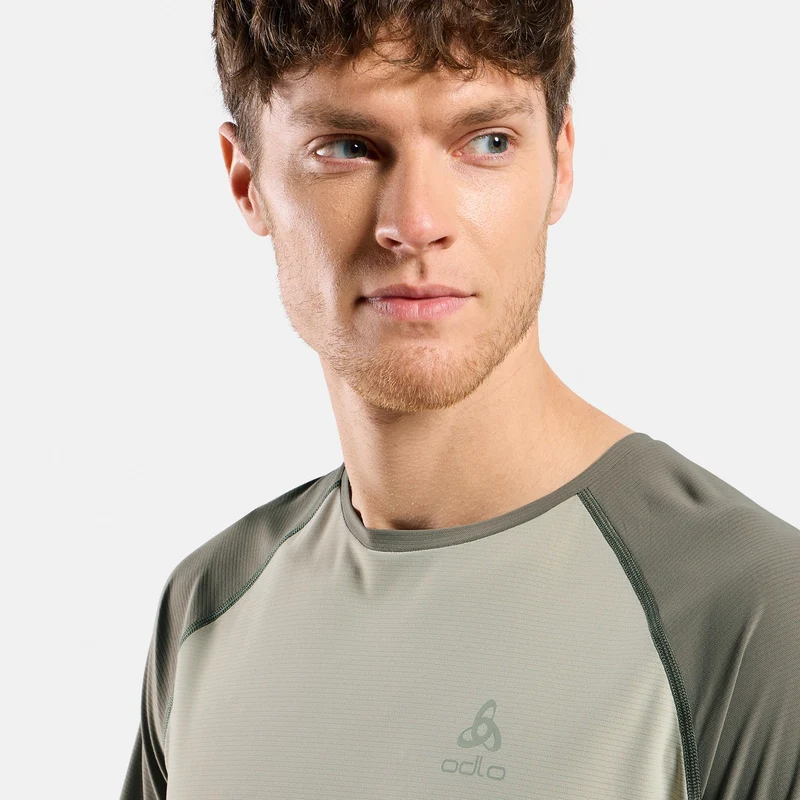 X-Alp Trail Laufshirt Herren-khaki