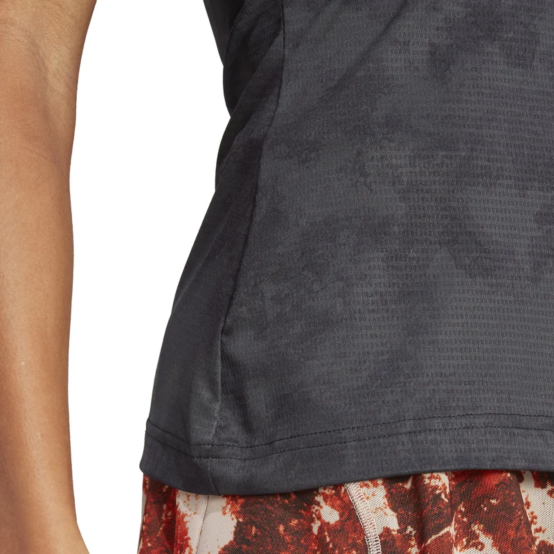 Paris Y- Tank-Top Damen-Dunkelgrau