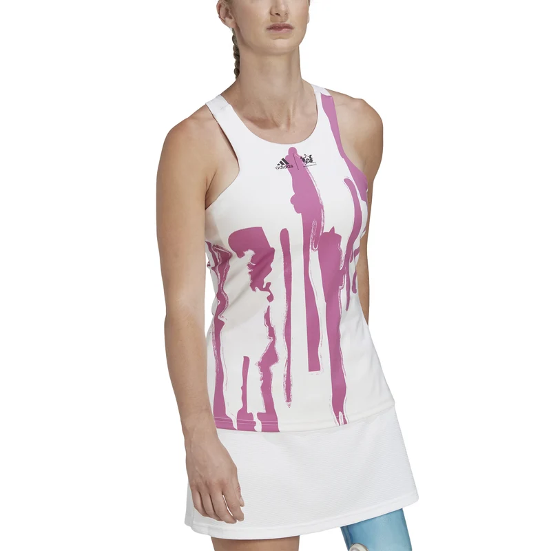 New York Y Tank-Top Damen-Weiß,Lila