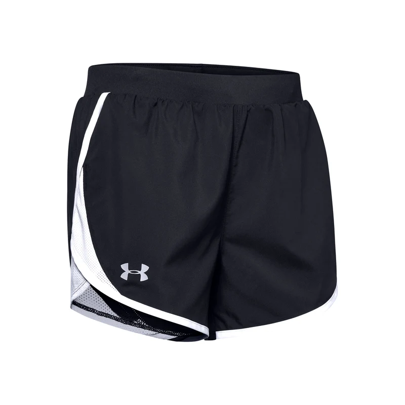 Fly-By 2.0 Shorts Damen-Schwarz,Weiß