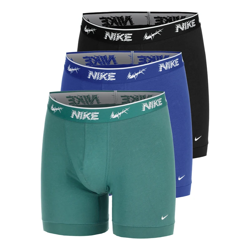 Everyday Cotton Stretch Boxer Short 3er Pack Herren - mehrfarbig, schwarz