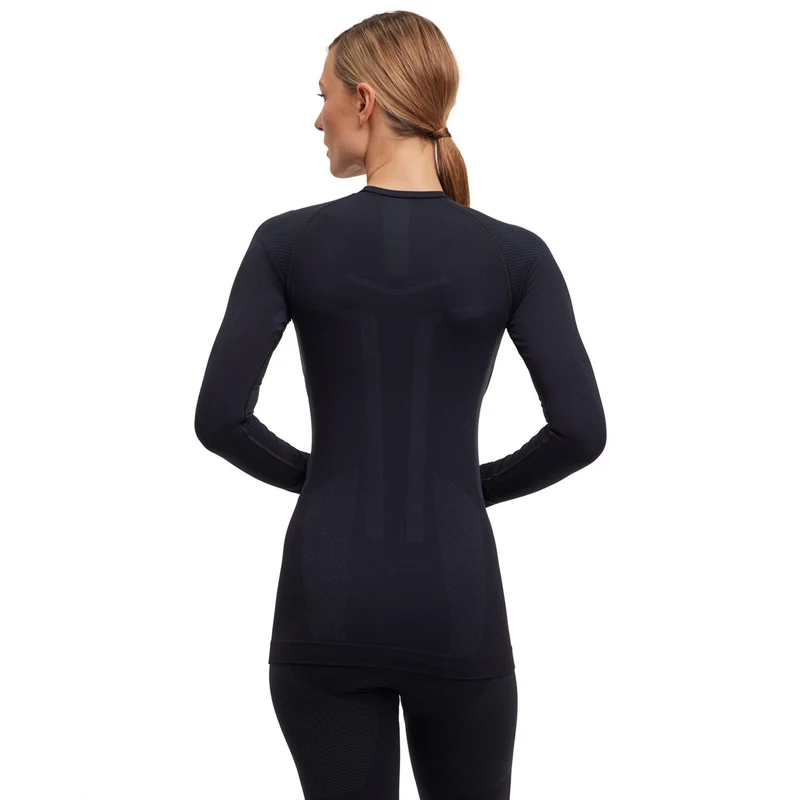 Warm Unterhemd Damen - schwarz