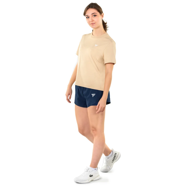 Graphic T-Shirt Damen-sand