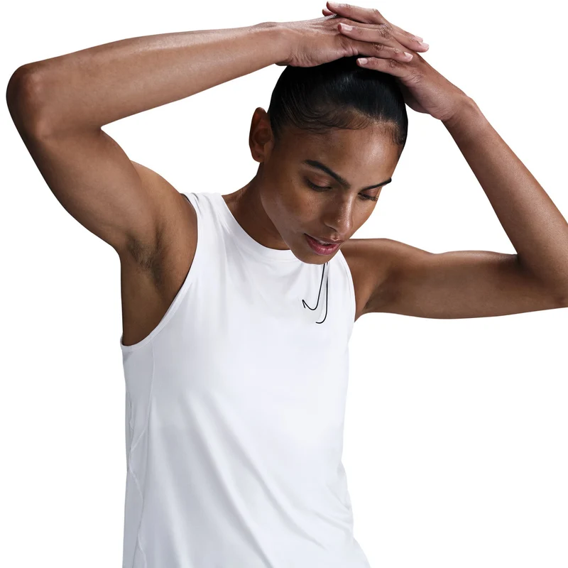 Swoosh Tank-Top Damen-Weiß