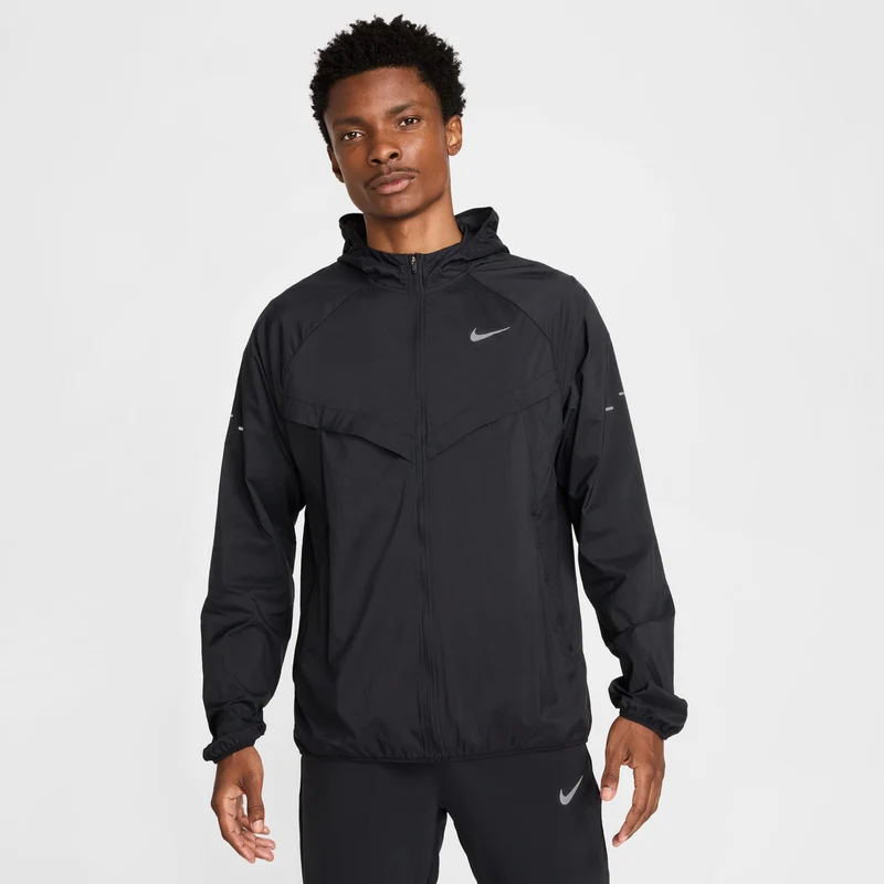 Stride Laufjacke Herren - schwarz