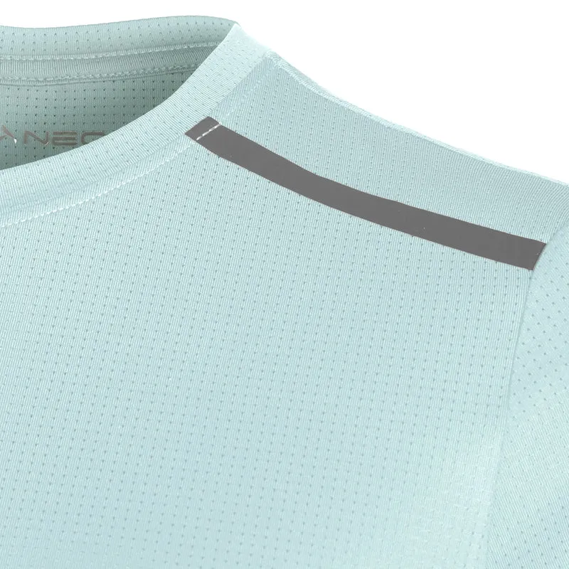 Flyweight TEK Laufshirt Damen-Hellblau