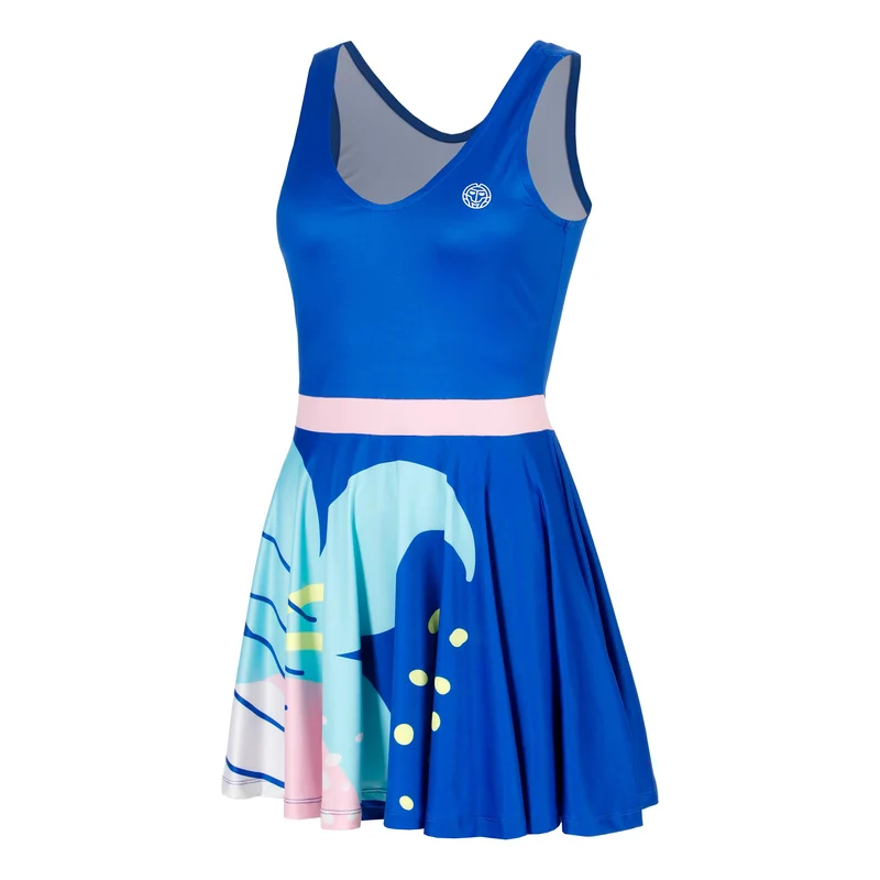 Hey Laguna Kleid Damen-blau, mehrfarbig