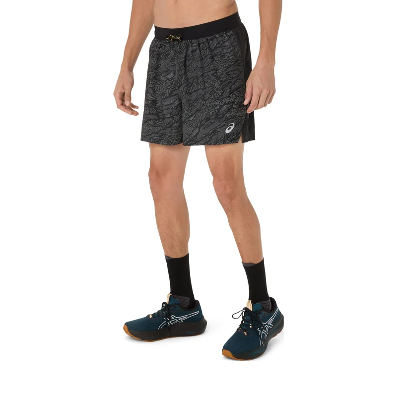Fujitrail AOP 5in Laufshorts Herren-Schwarz