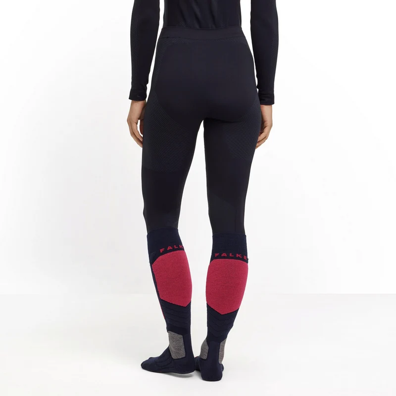 Warm Long Tight Damen - schwarz