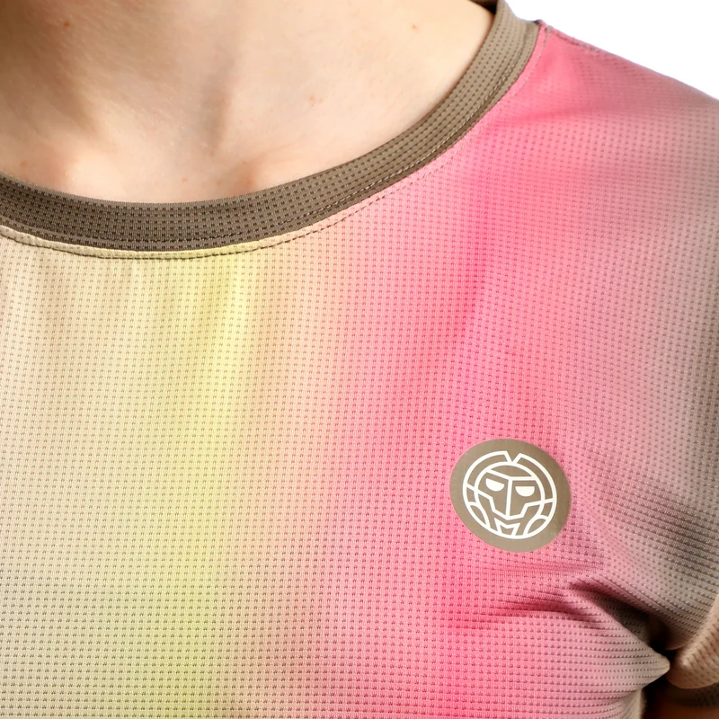 Spectrum T-Shirt Damen-Braun,Gelb