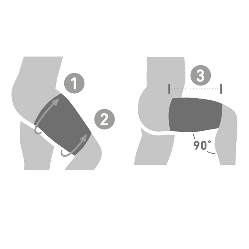 Compression Upper Leg (long) Sleeve-Pink