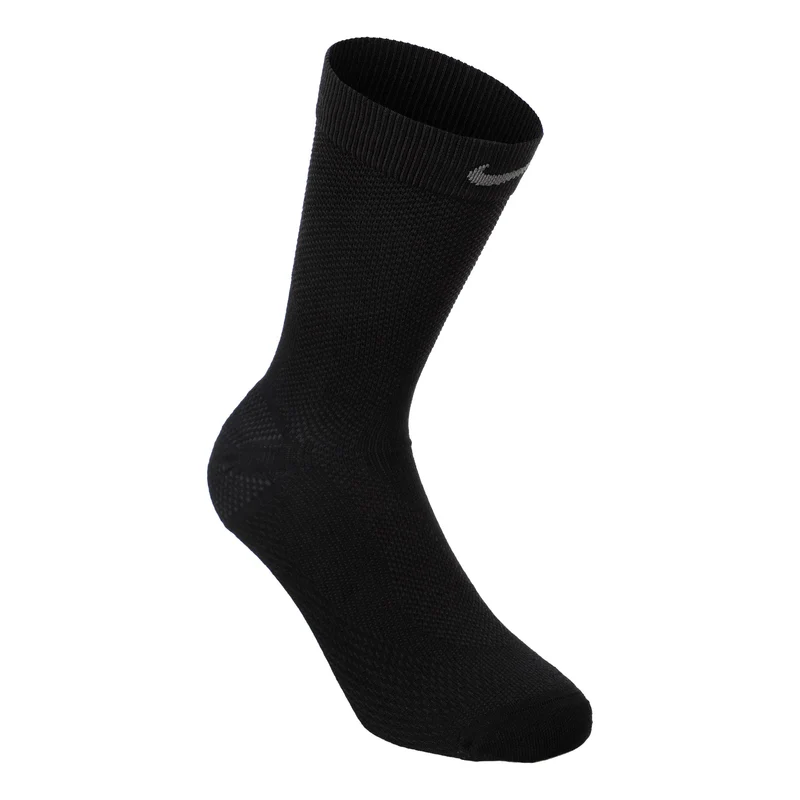 Fast Lightweight Crew Laufsocken Unisex - schwarz, grau
