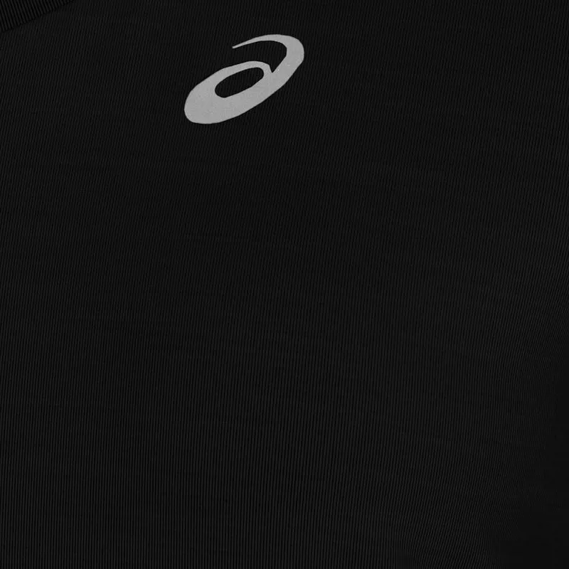 Road Laufshirt Damen-Schwarz