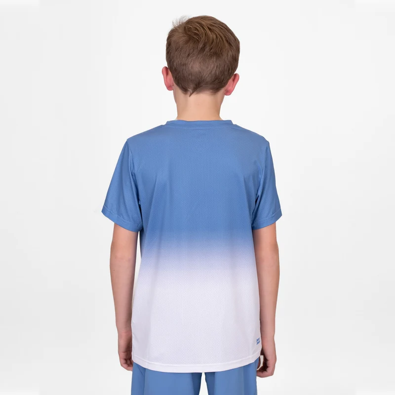 Crew Gradiant T-Shirt Jungen-Blau,Weiß