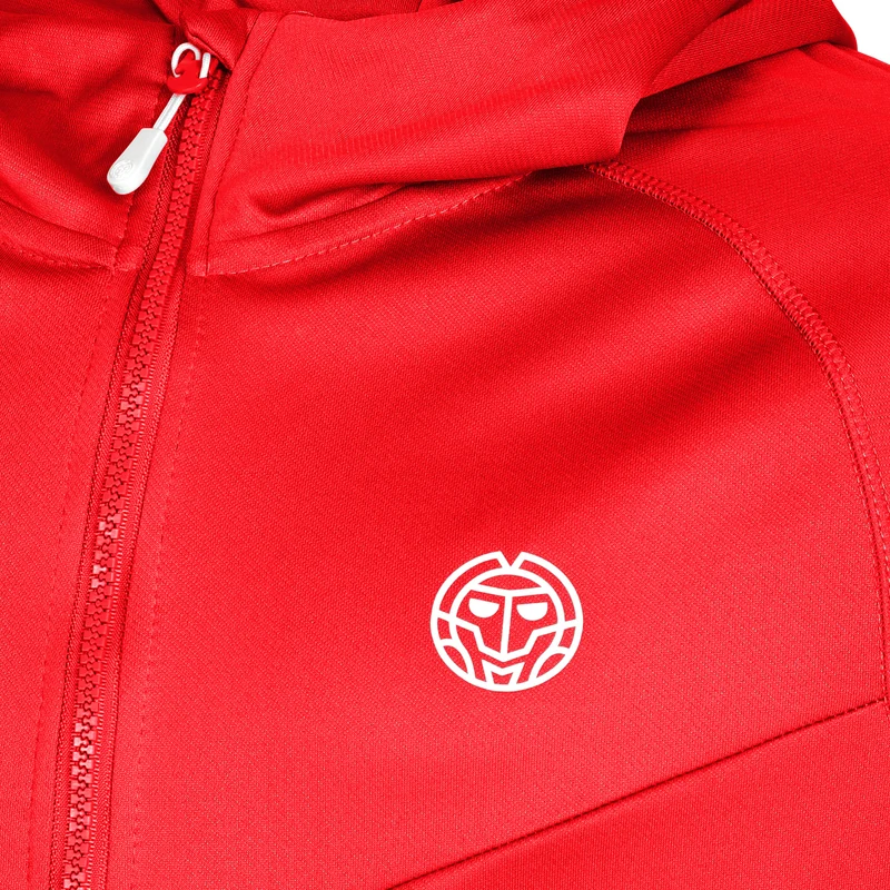 Crew Hood Trainingsjacke Jungen-Rot