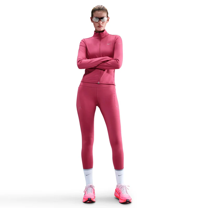 Swift Lauftight Damen - berry, silber