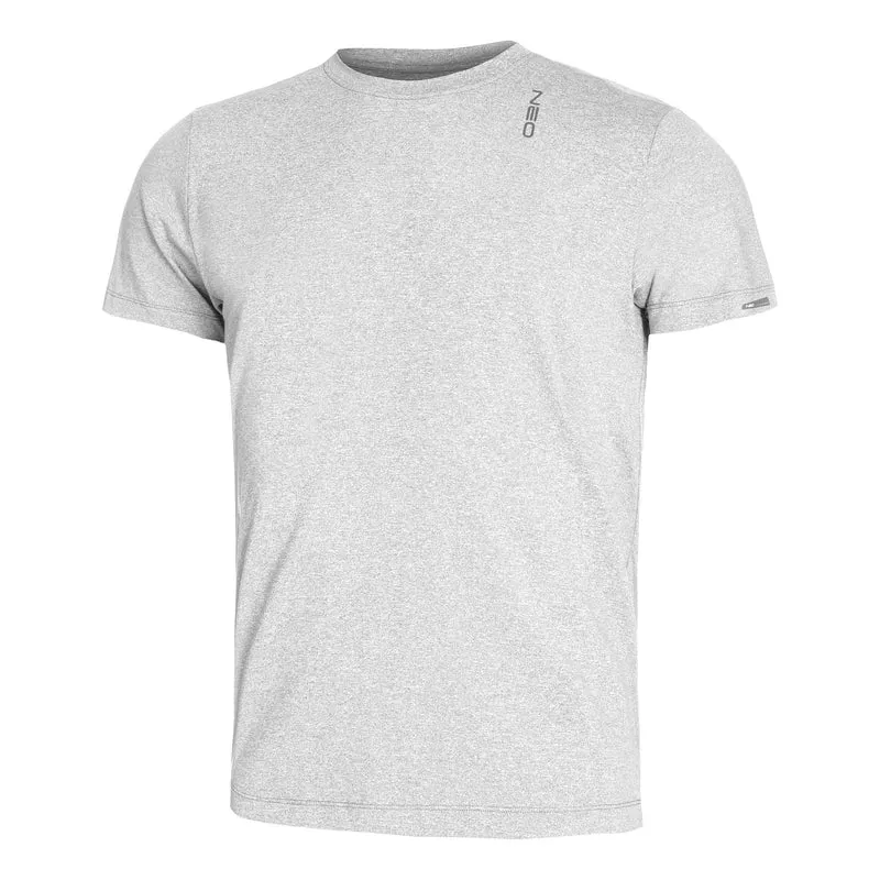 Flyweight Teeme Laufshirt Herren-Hellgrau