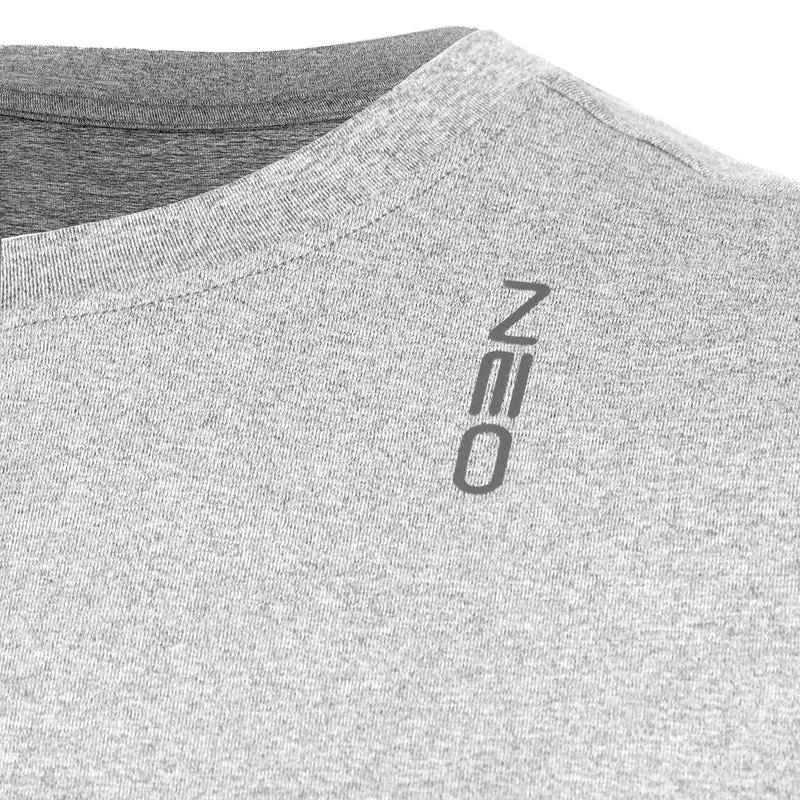 Flyweight Teeme Laufshirt Herren-Hellgrau