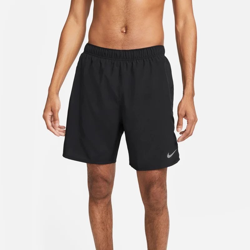 Dri-Fit Challenger 7in 2in1 Laufshorts Herren-Schwarz,Grau