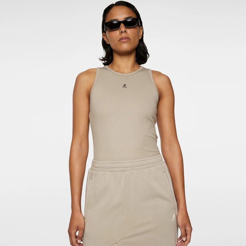 Kangol Sofie Tank-Top Damen-Beige