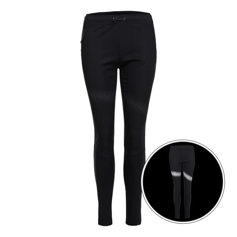 Reflex-Tex Lauftight Damen-Schwarz