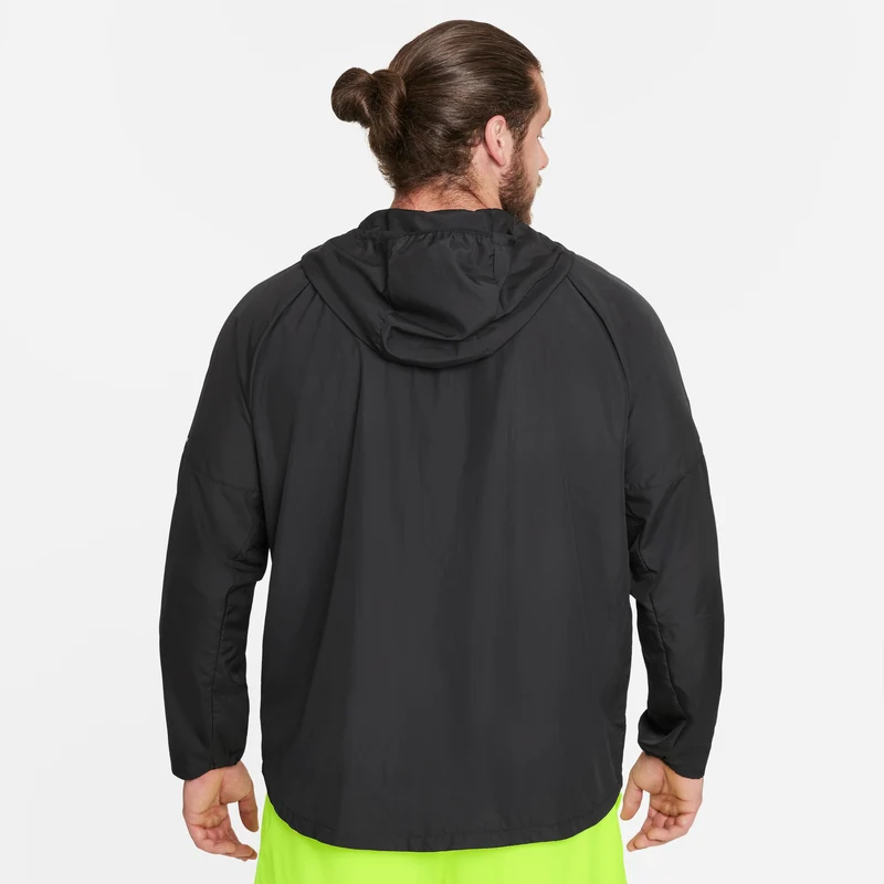Miler Laufjacke Herren - schwarz, silber