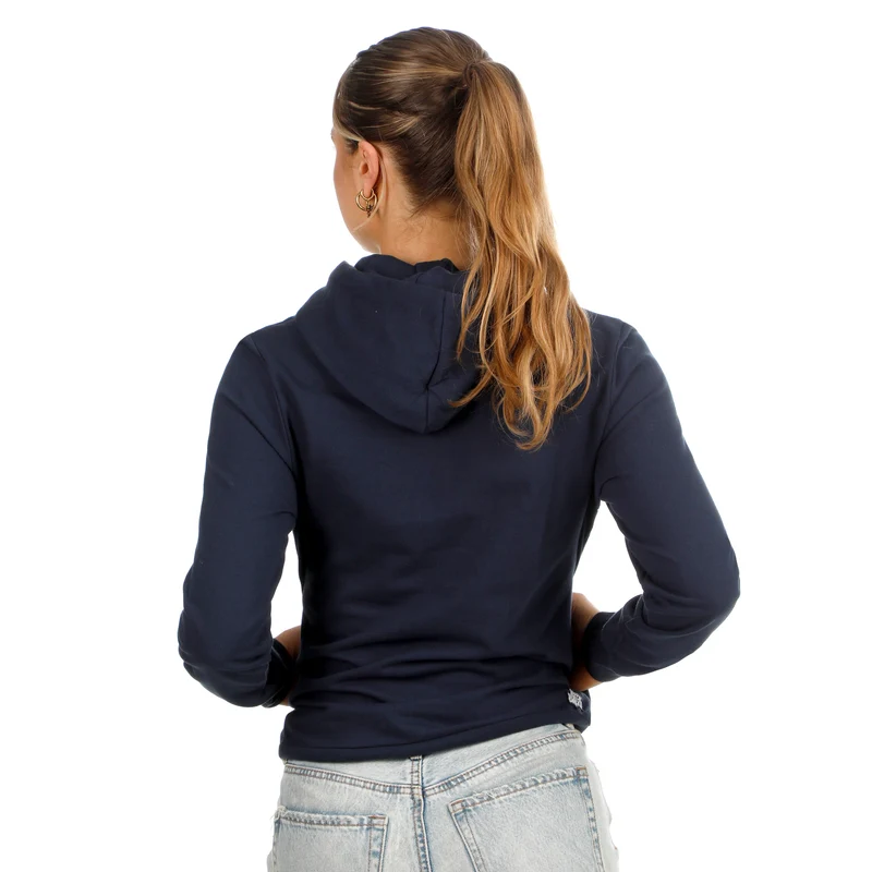 Crew Logo Hoody Damen-Dunkelblau