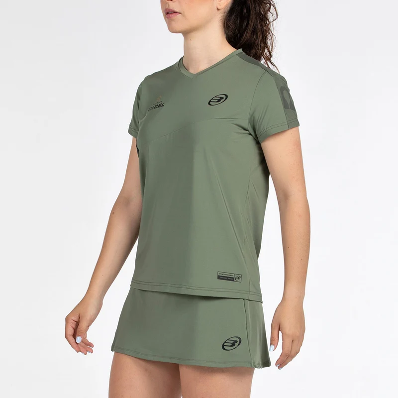 Pampan T-Shirt Damen - oliv