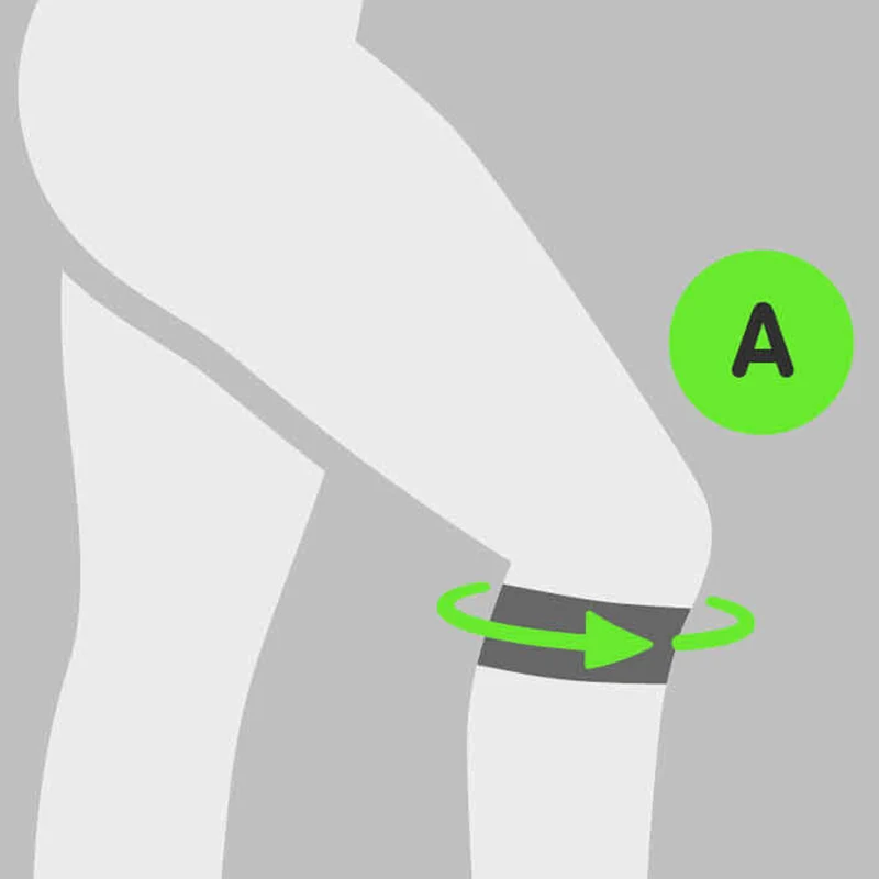 Sports Knee Strap Patellabandage-Berry,Orange