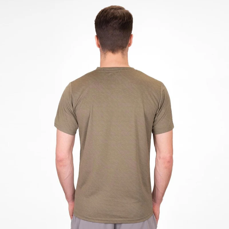 Crew Two Colored T-Shirt Herren-Oliv