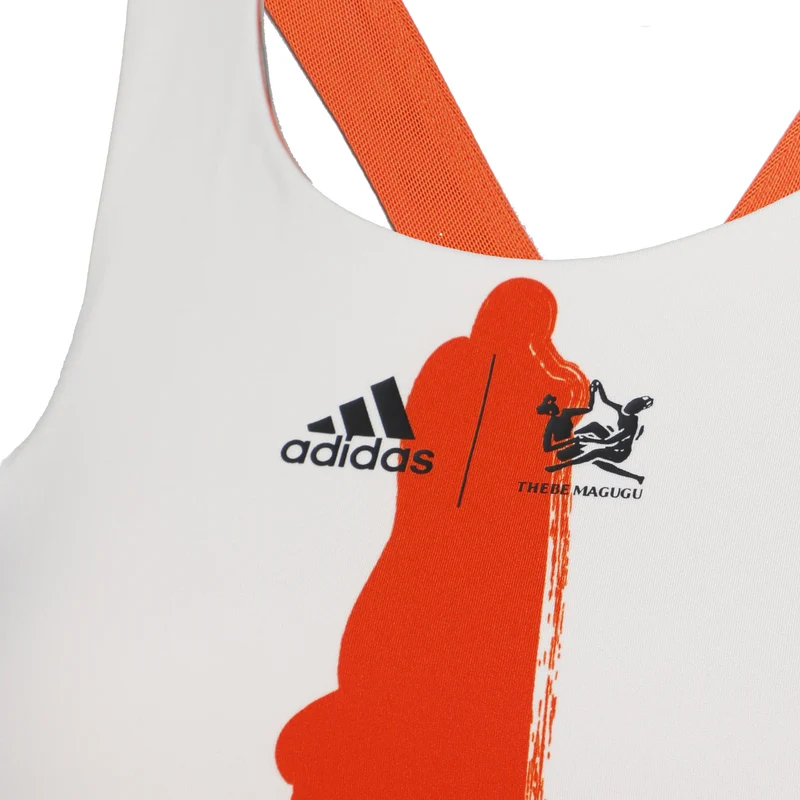New York Y Tank-Top Damen-Beige,Orange